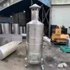 Balde Queimador Dourado de Aço Inoxidável Fogão Yuanbao Extra Grande Espessado Balde para Queimar Papel Incinerador de Fogão Tambor de Queimação Tambor de Queimação de Escrituras Transformando Ouro Outros