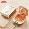 Caja de almacenamiento portátil Dopamine para aparatos dentales con espejo, aparatos invisibles, dentaduras postizas, caja de almacenamiento para alineadores de ortodoncia
