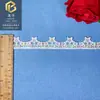 Estrella Encaje Pequeño Encaje Bordar Código de Barras Soluble en Agua Colorido Stock Disponible 2cm Accesorios para Ropa Infantil Encaje Lolita