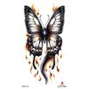 Impermeable pequeño tatuaje de brazo completo pegatina símbolo tótem animal calavera en stock al por mayor pegatina de tatuaje de texto