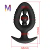 Plug Anal Sm para Uso ao Ar Livre, Produtos de Silicone para Adultos, Estimulação com Plug Anal, Brinquedos Adultos para Homens e Mulheres, Brinquedos Sexuais