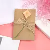 Cartões de aniversário criativos estilo retrô, cartões de felicitações de alta qualidade, papel kraft, DIY com flores secas, para expressar gratidão e enviar bênçãos, adequados para formatura e o Festival Qixi