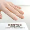 Modelo de Mano Artificial para Práctica de Uñas Artísticas al por Mayor Transfronterizo con Articulaciones, Mano Protésica de Silicona con Piezas de Uñas Insertables, Accesorios de Exhibición de Dedos Falsos