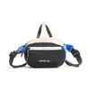 Bolsa Transversal Unissex Bolsa de Peito de Nylon Mochila de Tiracolo Esportiva para Exterior Bolsa de Cintura de Viagem