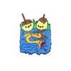 Aliexpress Novo Produto Forma de Coração Amigos Próximos Broche Irmãs Insígnia de Metal Animal Cobra Acessórios para Roupas Atacado