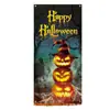 Cortina de Halloween Cortina Divisoria de Poliéster Decoración de Puerta de Habitación Toldo Sección de Cortina Media Decoración Cubierta de Puerta Pancarta de Maletero de Coche