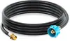 Adaptador de Recarga de Propano e Adaptador de Mangueira de Propano de 1,2m de 1lb para 20lbs - Gás Propano