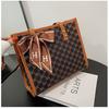 Bolsa feminina grande capacidade 2024 novo estilo coreano bolsa de ombro portátil estampada bolsa feminina moda popular bolsa tote