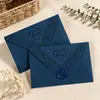 Papelão Espesso Renda Vazada Envelope de Luxo Gravado a Laser Vintage Saudação de Aniversário Convite Convite de Casamento