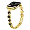Adequado para Apple 1-10 Representativo com Trevo de Quatro Folhas de Metal Mãe-Pérola Pulseira para Apple Watch Ultra