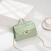 Bolsos de Comercio Exterior al por Mayor para Mujer 2025 Bolso de Mano con Bufanda de Seda a Cuadros Bolsos Bolso de Hombro Cruzado de Alta Calidad para Mujer