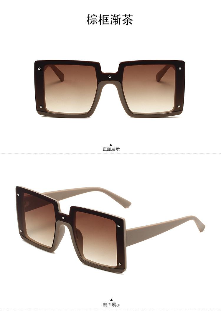 欧美大框太阳镜