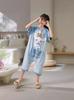 Saco de dormir de algodón para niños, pijama de una pieza de manga corta para niñas, verano fino, dibujos animados, ropa de aire acondicionado para niñas, camisón a prueba de patadas