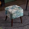 Sillón Sofá Individual Retro Estilo Nórdico Americano para Sala de Estar y Balcón, Sofá Pequeño de Tela para Ocio