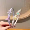 Diadema Nueva de Cola de Pez para Niños, Tocado Alto, Lindos Accesorios para el Cabello de Estrella de Mar y Conchas para Niñas Pequeñas, No Tira del Cabello