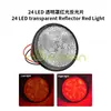Luz de Freno para Pedal de Vehículo Eléctrico 24 LED Luz Trasera Señalizador de Giro Luz de Dirección Luz Lateral de Camión Reflector Reflector