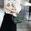 Bolsa Pequena de Couro Genuíno Feminina 2024 Nova Bolsa Feminina de Design de Nicho Vintage para Todos os Combos Bolsa Feminina de Couro Macio de Alta Qualidade