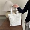 Bolso bandolera de moda simple casual para todo, bolso de mano de gran capacidad, bolso de hombro simple ligero para mujer color caramelo