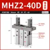 Garra Pneumática de Dedo Cilindro Paralelo Tipo SMC mhz2/MHZL2/-10D 16D 20D 25D 32D 40S