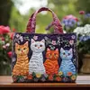 Bolsa de Mão com Estampa da Moda Tendência Feminina 3D Transfronteiriça Novo Produto TEMU Amazon Bolsa de Ombro Tecido Oxford 600D