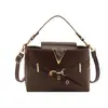 Bolsa de Mão com Textura de Alta Qualidade no Atacado Bolsa Quadrada Pequena Bolsa Feminina 2026 Chegada Nova de Verão Cor Sólida Elegante Bolsa de Ombro Único Versátil Bolsa Transversal