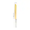 Mango de Cerámica Perlada Acero Inoxidable 430 Set de Espátula Cuchillo para Pastel Creativo Horneado Cuchillo para Queso Espátula para Pizza Vajilla de Postre