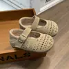 Zapatos Birkenstock Calados para Niñas, Nuevos Zapatos Suaves para Bebés de Primavera y Otoño, Mocasines Transpirables para Niños Pequeños, Zapatos de Cuero Estilo Británico