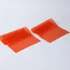 Fabricante Película de liberación de PET roja de doble cara de silicona simple película de aceite de silicona película de liberación mate corte personalizado película de aislamiento de PET