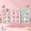 Pegatinas de Dibujos Animados 3D que se Mueven y Brillan Pegatinas Decorativas DIY Regalos para Alivio del Estrés Infantil con Adhesivo Nano Múltiples Diseños