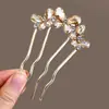 Pente Elegante com Dentes de Garfo para a Parte de Trás da Cabeça, Pente de Cabelo Versátil, Modelo de Venda Direta Simples e Sofisticado