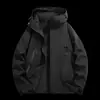 Chaqueta de Trabajo con Capucha Estilo Joven Nueva Primavera y Otoño 2026, Chaqueta Exterior Cortavientos para Hombres y Mujeres, Ropa de Montañismo