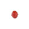 Exquisitos pequeños accesorios tallados en ágata roja del sur natural, dados, seis palabras, mantra, flor, tallado, barril, cuentas, cuentas de nogal, accesorios