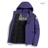 Chaqueta Integrada Gruesa Acolchada de Algodón con Forro Polar para Hombre y Mujer, Estilo Nuevo Invierno 2026, Cortavientos para Exteriores