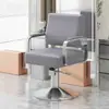 Silla de barbería, silla de peluquería moderna, silla especializada para cortar el cabello, altura ajustable, giratoria, asiento de alta gama para permanente y tinte