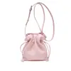 Bolsa Feminina 2026 Nova Bolsa de Celular com Cordão Nuvem Bolsa Feminina de Couro Genuíno Bolsa da Sorte Moda Versátil Bolsa Transversal de Ombro