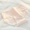 Roupa íntima feminina de algodão classe A, calcinha antibacteriana Sweet Jacquard 5A, virilha confortável, cintura média, quadril, para meninas e estudantes