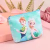 Porta-moedas de Desenho Animado Moda Série Frozen Personalidade Exquisita Carteira Durável de Couro PU Atacado