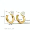 Pendientes de Aguja de Plata S925, Lujo Ligero, Gama Alta, Estilo Minimalista, Pendientes de Aro para Mujer, Moda de Nicho, Temperamento Único, Pendientes Vintage