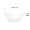 En stock taza cuadrada taza redonda múltiples tazas de postre taza para pudín taza para mousse plato cuchara de plástico desechable Amazon