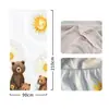 Suministro Exclusivo Transfronterizo de Temu Amazon Shein de Funda Decorativa de Puerta de Habitación Elástica de una Pieza, Cubierta de Puerta con Temática de Animales Fácil de Instalar