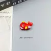 Gato da Sorte de Ano Novo Acessórios de Resina Artesanais DIY Ímãs de Geladeira Enfeites de Carro Dança do Leão Festiva Decorações de Saco da Sorte