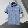 Transfronterizo [Versión Correcta] 26 Camisa Polo de Verano para Hombre de Negocios Estilo Nuevo con Cuello Campana y Mangas Cortas, Estilo Europeo y Americano, Alternativa de Comercio Exterior
