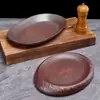 Shan Ye Feng Vajilla de Melamina Comercial Plato para Hot Pot Carne Di Long Cortada Frescamente Plato Creativo para Shabu-Shabu Plato de Preparación Platos de Forma Irregular