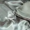 Amazon Conjunto de Color Sólido Imitación Seda, Conjunto de Dormir Suave como la Seda, Conjunto de Cuatro Piezas de Hielo de Seda Lavable, Conjunto de Cuatro Piezas Refrigerante al por Mayor