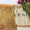 Tubo Colgante de Encaje de Cristal con Cuentas de Alta Resistencia de 15 cm Cubo Largo Accesorios para Vestidos de Novia Ropa Accesorios de Bricolaje