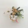 Árbol de Navidad Mini Artificial Transfronterizo Flor de Pascua Eucalipto Artificial Agujas de Pino Piñas Naturales Fuente de Bonsái Mayoreo