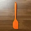 Espátula de Silicone para Bolo Pontual Transfronteiriça Grau Alimentício Raspador de Geleia Resistente a Alta Temperatura Ferramenta de Confeitaria para Creme Espátula de Silicone