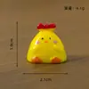 Paisagem em Miniatura Franguinhos Desenho Animado Fofo Acessórios de Decoração DIY Casa Sala de Estar Mesa de Trabalho Ornamentos Criativos Pequenos