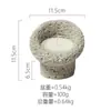 Taza de Cerámica Estilo Nórdico Creativa Vela Aromática, Cera de Soja de Nicho, Vela Aromática Romántica sin Humo, Artículo de Regalo