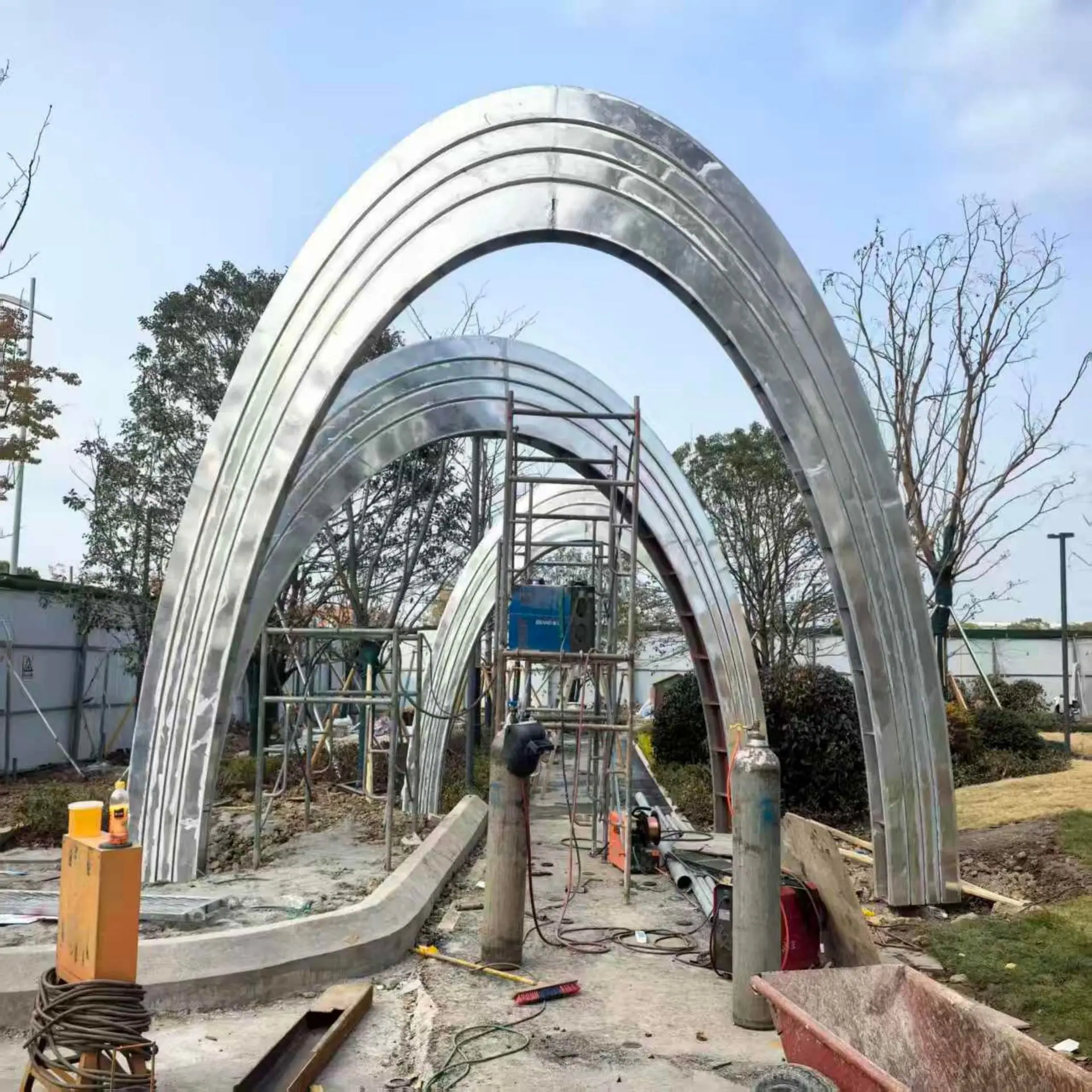 金属廊架